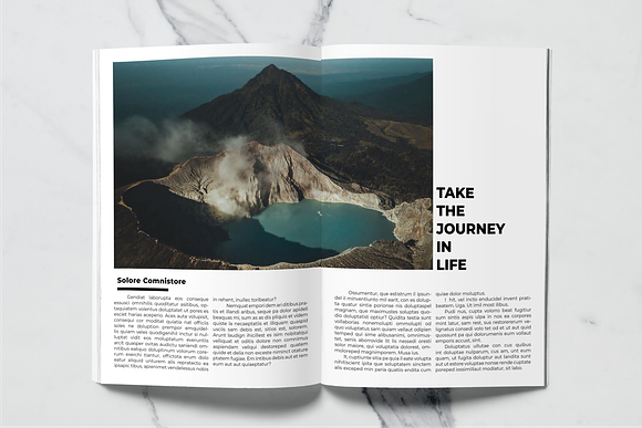 Voyage Magazine Template in Magazine Templates - product preview 8