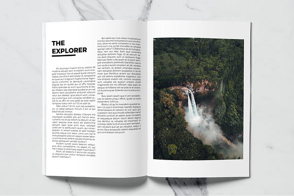 Voyage Magazine Template in Magazine Templates - product preview 11