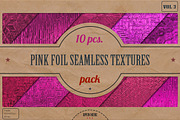 Pink Foil Tileable Textures Pack v.3