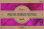 Pink Foil Tileable Textures Pack v.4
