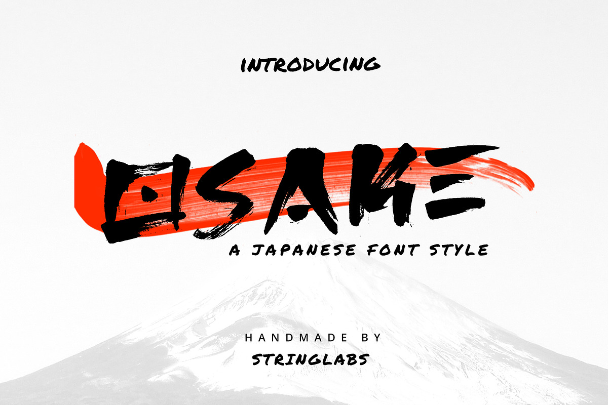 Osake - Japanese Font in Display Fonts - product preview 8