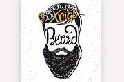 Decorate your xmas beard