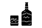 Whiskey glyph icon