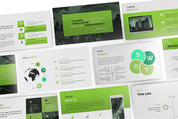 Hilltop - Corporate Powerpoint in PowerPoint Templates - product preview 4