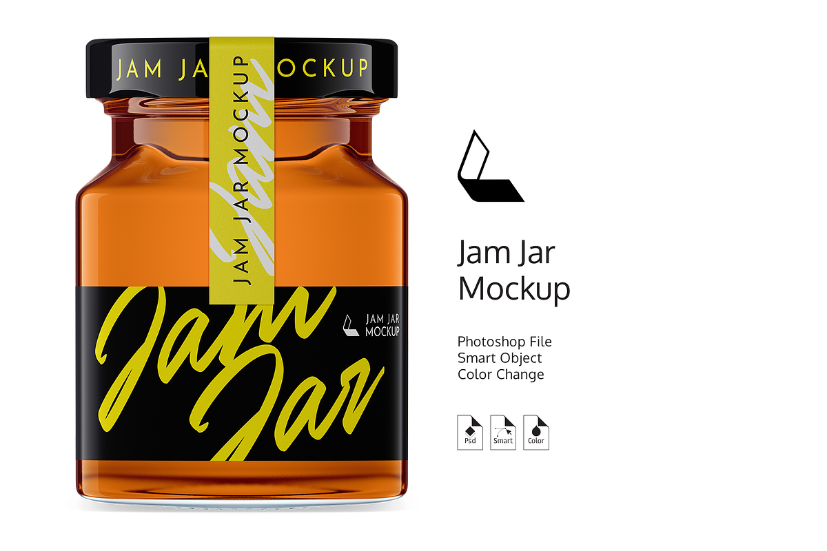 Jar Jam Mockup #5 in Product Mockups - product preview 8