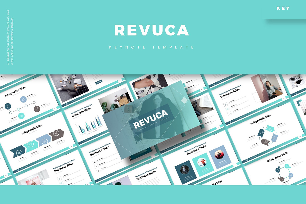 Revuca - Keynote Template in Keynote Templates - product preview 8