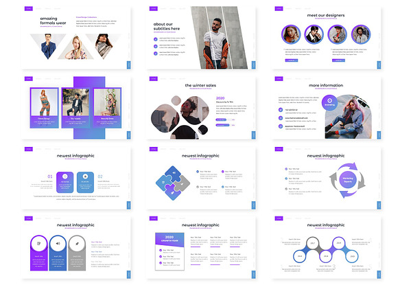 Glamestyle - Keynote Template in Keynote Templates - product preview 2
