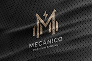 Mecanico Letter M Logo