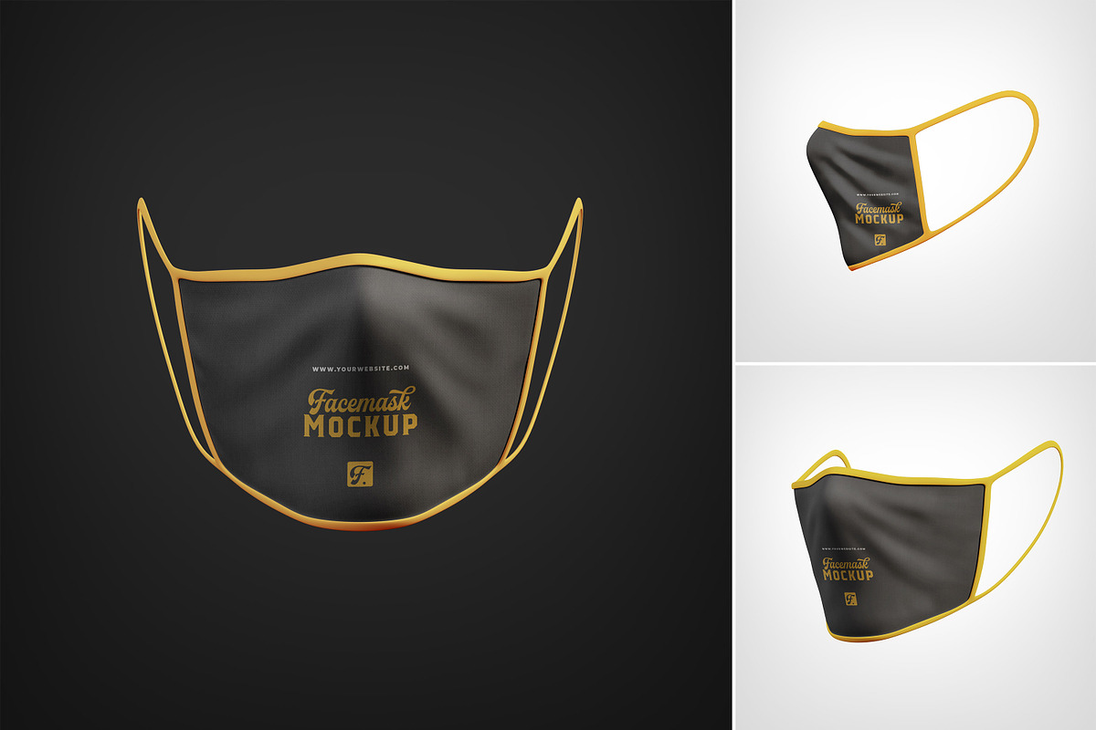 Anti Pollution Face Mask Mockups in Product Mockups - product preview 8