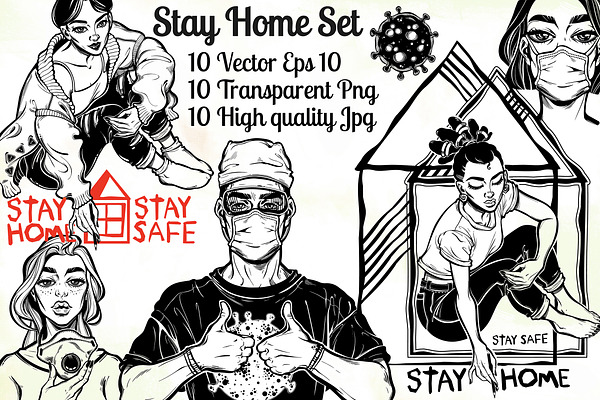 Stay Home Set