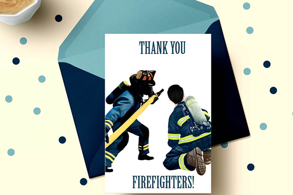 Firefighters clipart Fireman clipart in Illustrations - product preview 3