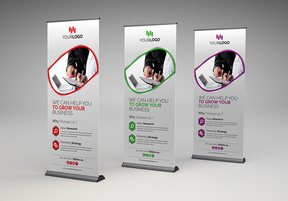 Corporate Rollup Banner in Templates - product preview 2