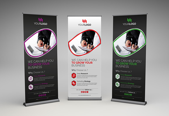 Corporate Rollup Banner in Templates - product preview 3