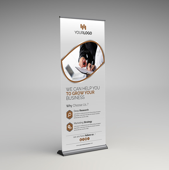 Corporate Rollup Banner in Templates - product preview 4
