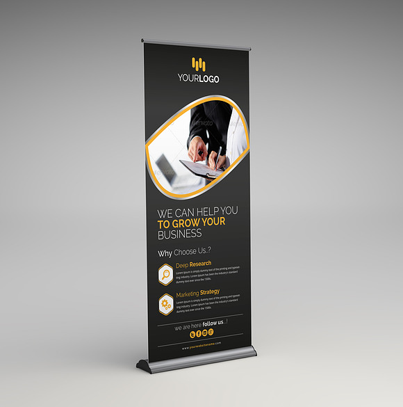 Corporate Rollup Banner in Templates - product preview 5