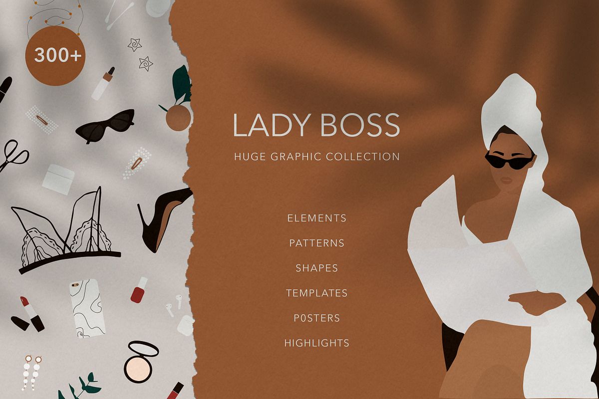 Lady Boss Graphic Collection in Illustrations - product preview 8
