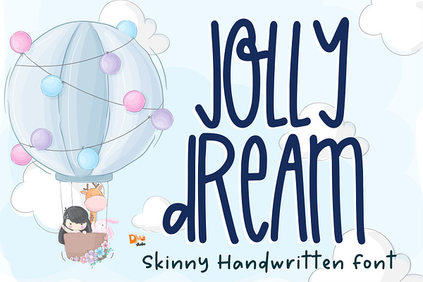 Jolly Dream - Skinny Handwritten