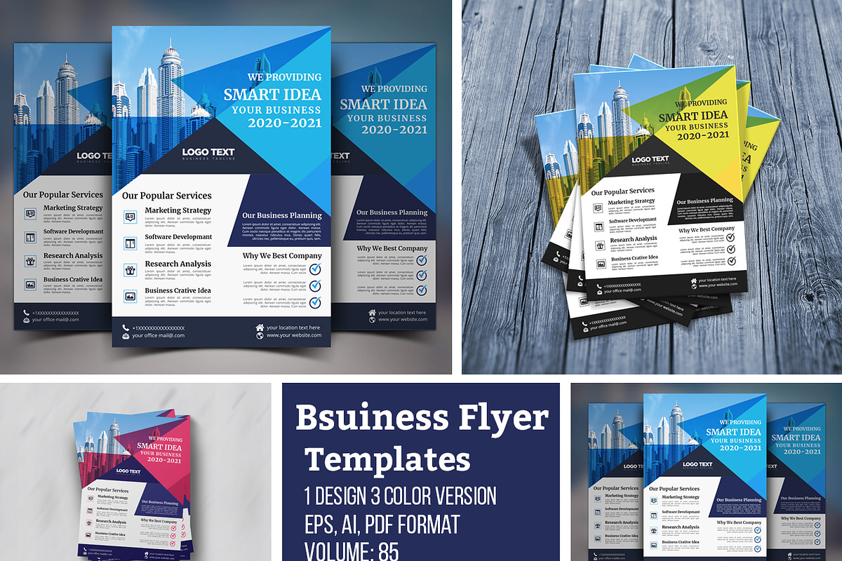 Creative Flyer Templates in Flyer Templates - product preview 8