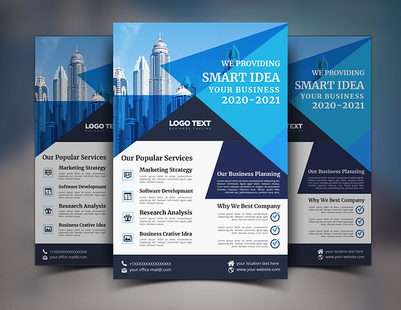 Creative Flyer Templates in Flyer Templates - product preview 1