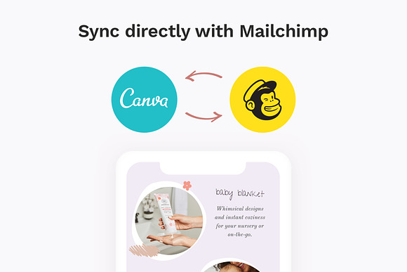 Baby Email Design Template in Mailchimp Templates - product preview 4