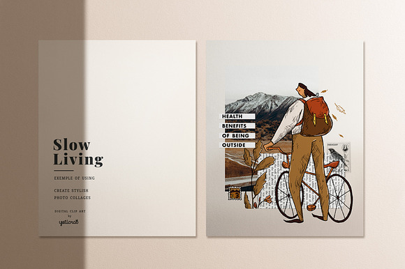 Slow Living & Outdoor Activities in Illustrations - product preview 2
