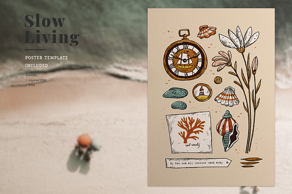 Slow Living & Outdoor Activities in Illustrations - product preview 5