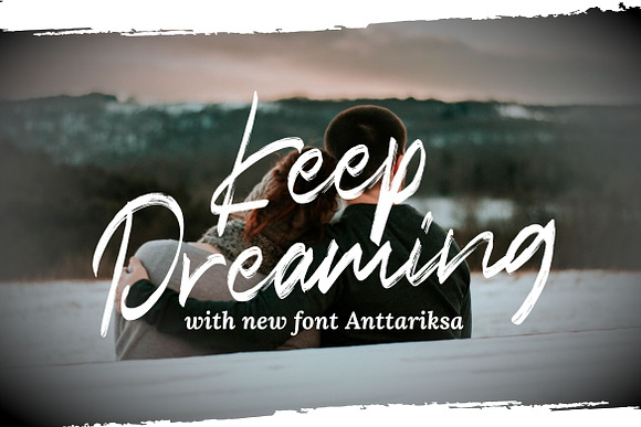 Anttariksa - Brush Script Font in Script Fonts - product preview 11