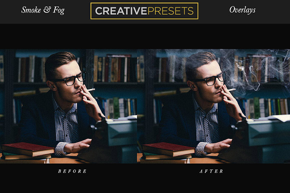 150 Smoke+Fog+Color Smoke Overlays in Photoshop Layer Styles - product preview 4
