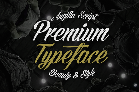Angilla Script in Script Fonts - product preview 2