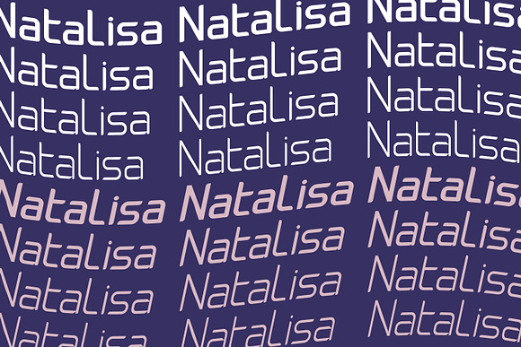 Natalisa in Sans-Serif Fonts - product preview 3