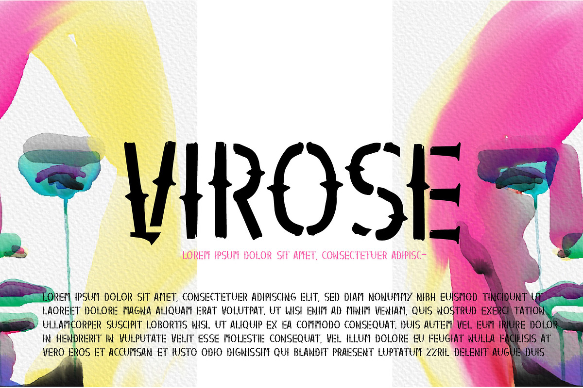 VIROSE in Fonts - product preview 8