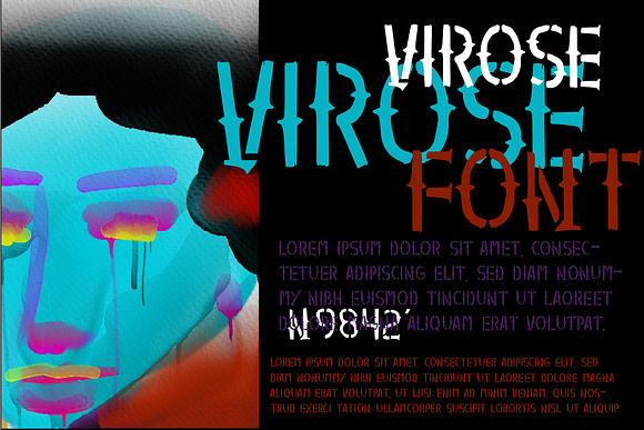 VIROSE in Fonts - product preview 1