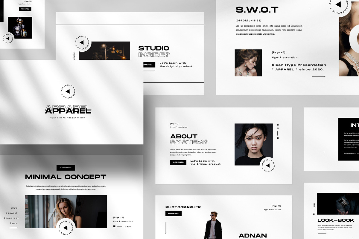 APPAREL - Keynote in Keynote Templates - product preview 8