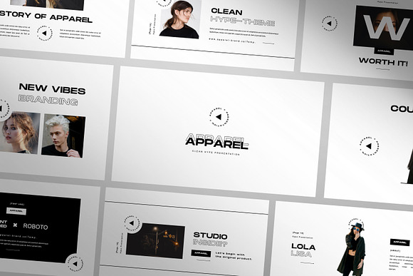 APPAREL - Keynote in Keynote Templates - product preview 1
