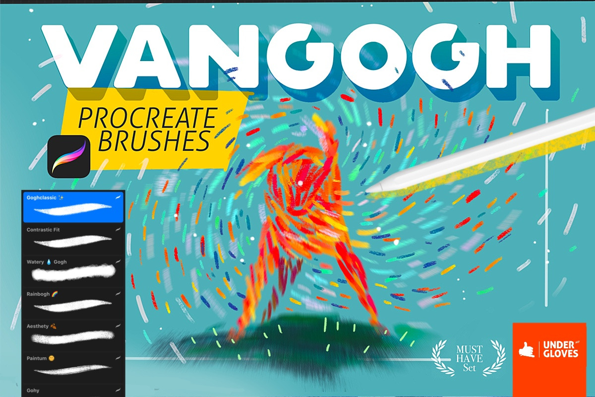 VAN GOGH brushes for Procreate 5 in Add-Ons - product preview 8