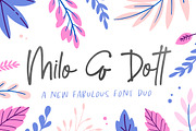 Milo & Dott Font Duo