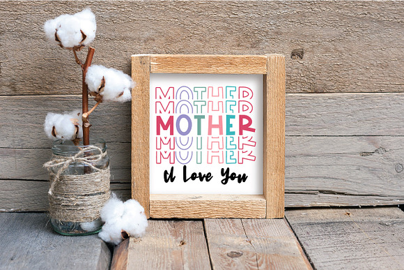 Mom SVG Cut File Bundle in Illustrations - product preview 6