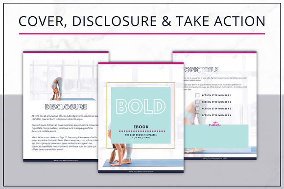 eBook Template| Canva Bold in Magazine Templates - product preview 1