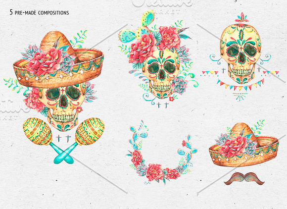 Cinco de Mayo Fiesta Clipart in Illustrations - product preview 1