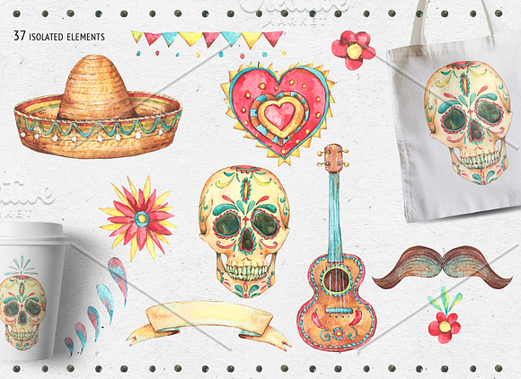 Cinco de Mayo Fiesta Clipart in Illustrations - product preview 3