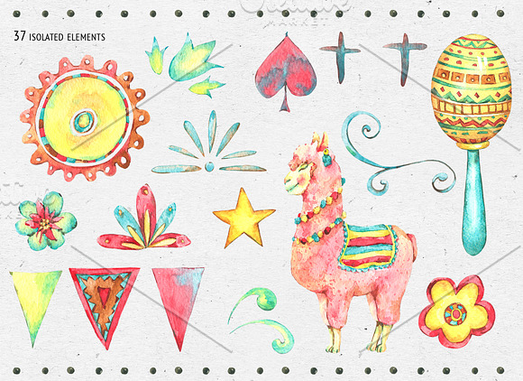 Cinco de Mayo Fiesta Clipart in Illustrations - product preview 4