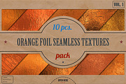 Orange Foil Textures Pack v.1