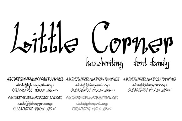 Handwritten Font Bundle in Script Fonts - product preview 16