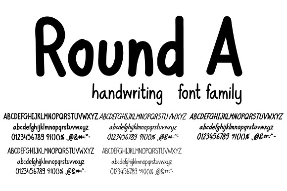 Handwritten Font Bundle in Script Fonts - product preview 27