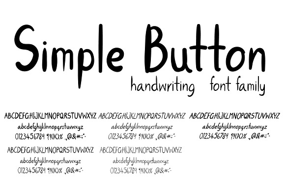 Handwritten Font Bundle in Script Fonts - product preview 28