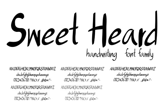 Handwritten Font Bundle in Script Fonts - product preview 36