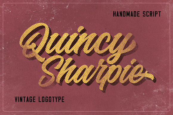 Quicken in Script Fonts - product preview 1