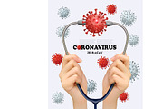 Coranavirus COVID-19 background
