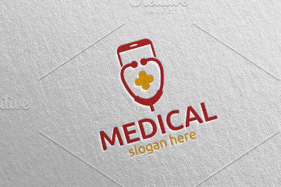 Mobile Cross Medical Logo 108 in Logo Templates - product preview 1