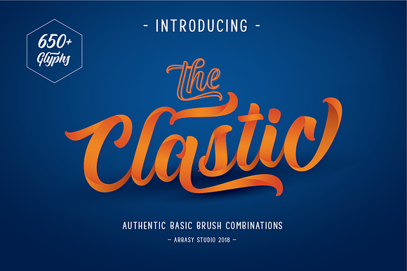 The Clastic in Sans-Serif Fonts - product preview 6